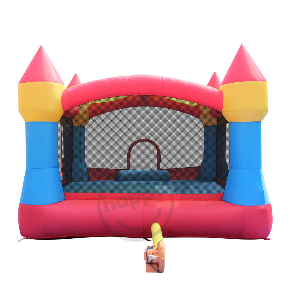 Happy hop christmas tent mini commercial inflatable  with slide bounce house