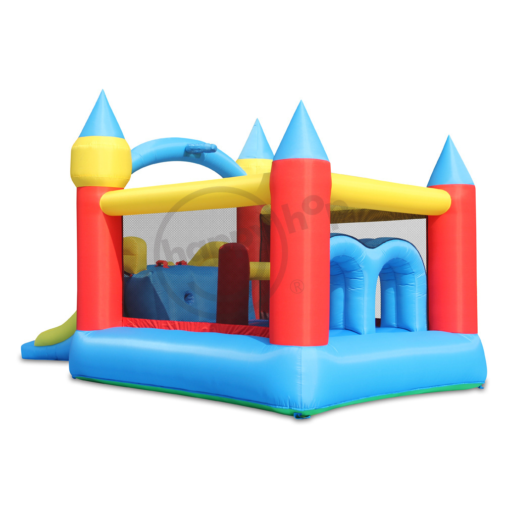 Happyhop jumping with ball pit for kids castle dinosaur inflatable bouncer