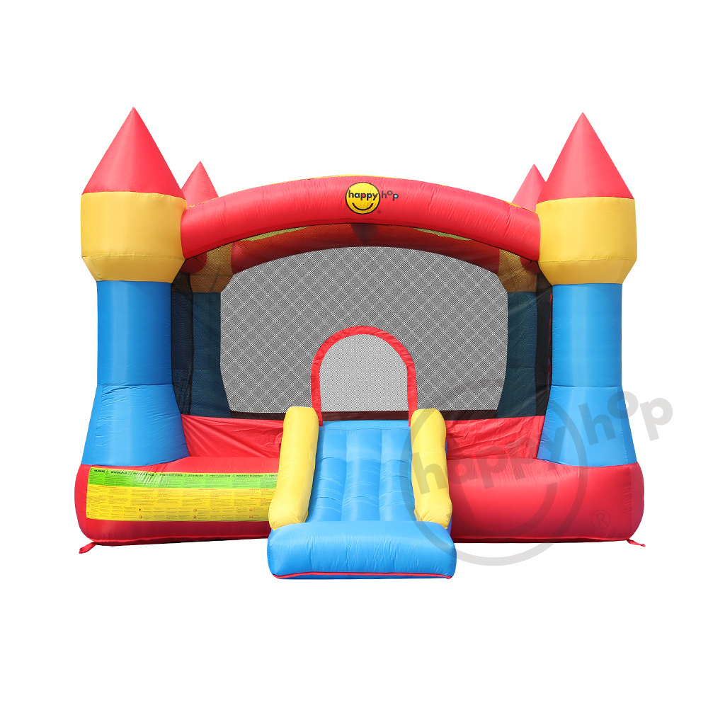 Happy hop christmas tent mini commercial inflatable  with slide bounce house