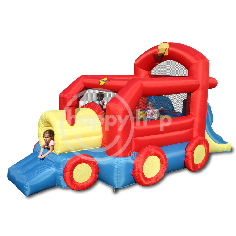 Happy Hop Inflatable train bouncer-9054 Bouncy Train inflatable bouncer