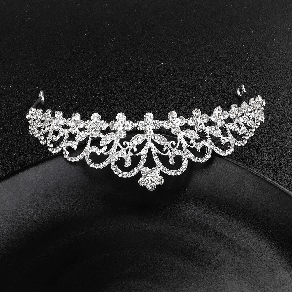 Wholesale Bridal Wedding Rhinestone Crowns And Cheap Prices Crystal Alloy Crown Tiaras Children Party Pageant Tiaras