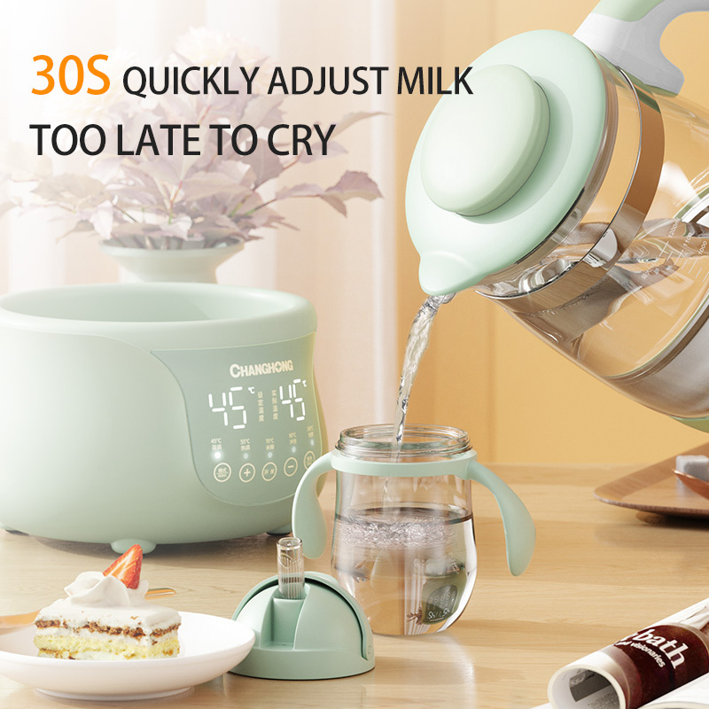 Baby Milk Kettle Pot Drip Coffee Electric Kettle Water Boiler 24H  Long-lasting Constant Temperature with LCD Display Timer