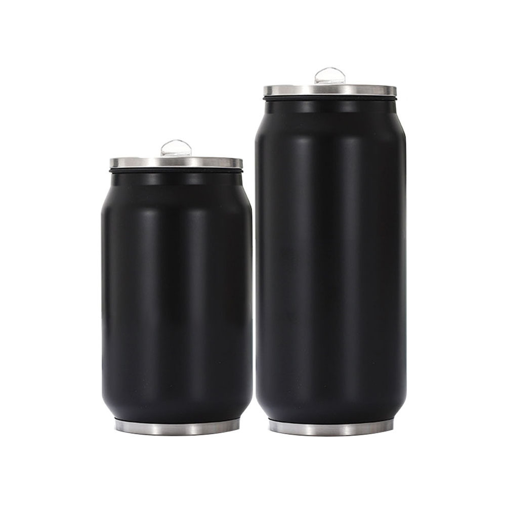 Wholesale Double Wall 450ml Insulated Stainless Steel Cola Can Warmer, Custom Logo Personalized Sport Water Bottle With Lid