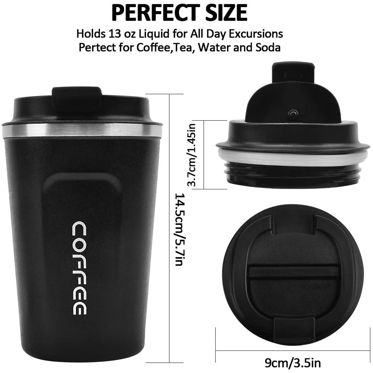 custom logo heat portable tea changing Travel coffee mugs wholesale stainless steel coffee thermos