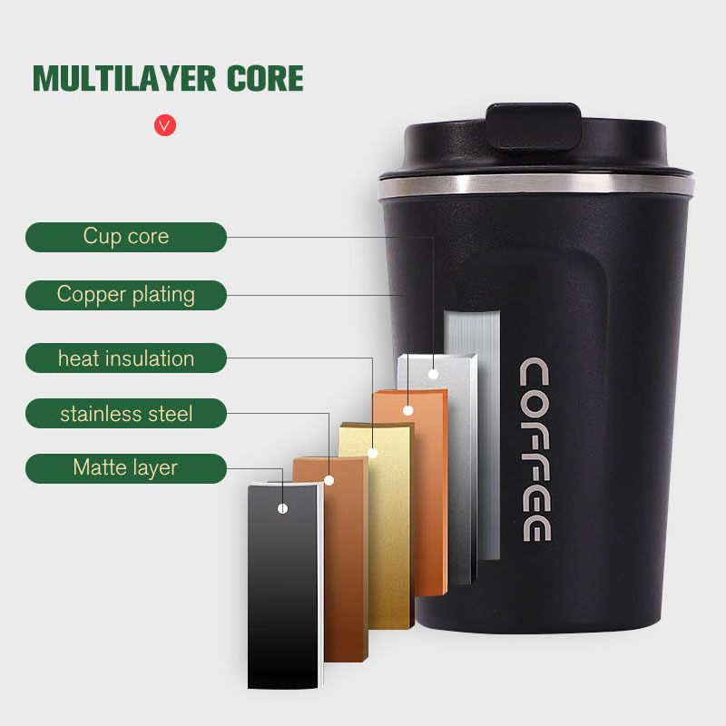 custom logo heat portable tea changing Travel coffee mugs wholesale stainless steel coffee thermos