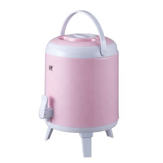 HAPPY LION 5.8L Outdoor Insulation Travel Thermos Bucket Camping Ice Cooler Termos Water Jug Milk Barrel Tea Bucket