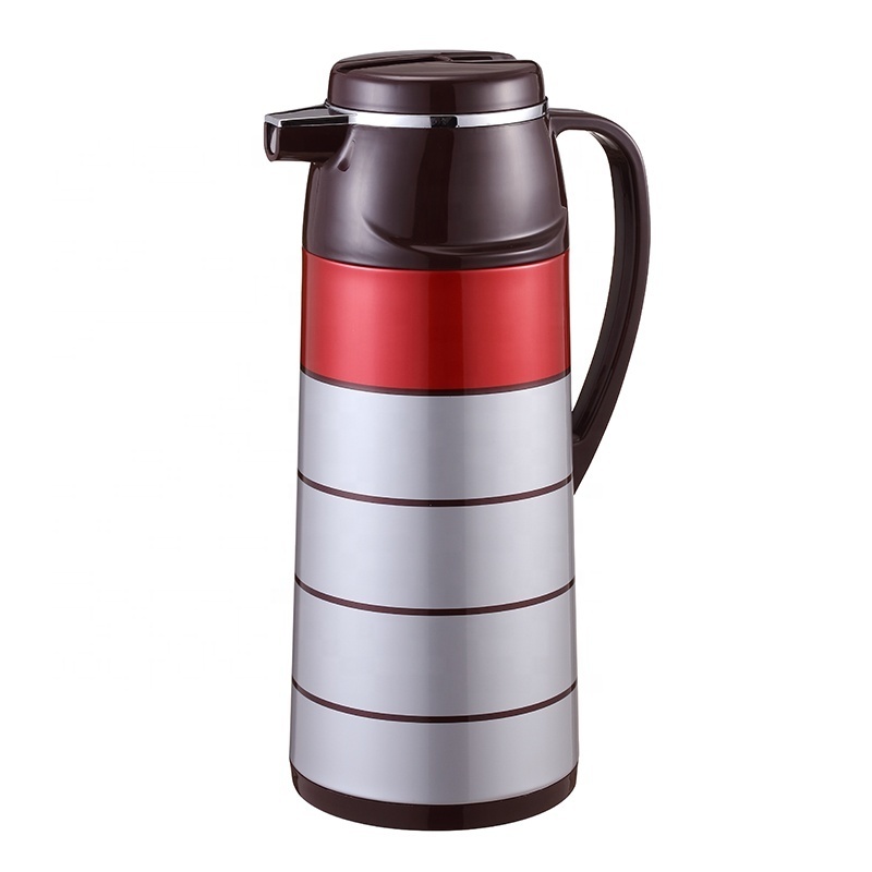 Brand Metal Classic Design New Glass Inner Vacuum Flask Tea Coffee Jug 307 Series