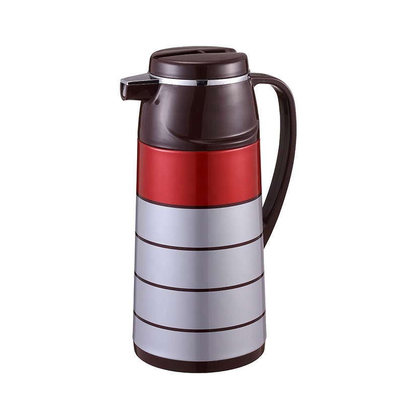 Brand Metal Classic Design New Glass Inner Vacuum Flask Tea Coffee Jug 307 Series