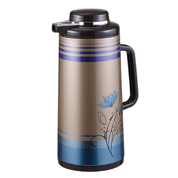 HAPPY LION Vacuum Flask Glass Refill Kettle Insulation Thermos Series Metal Body with Color Screw Type Openning STB Series