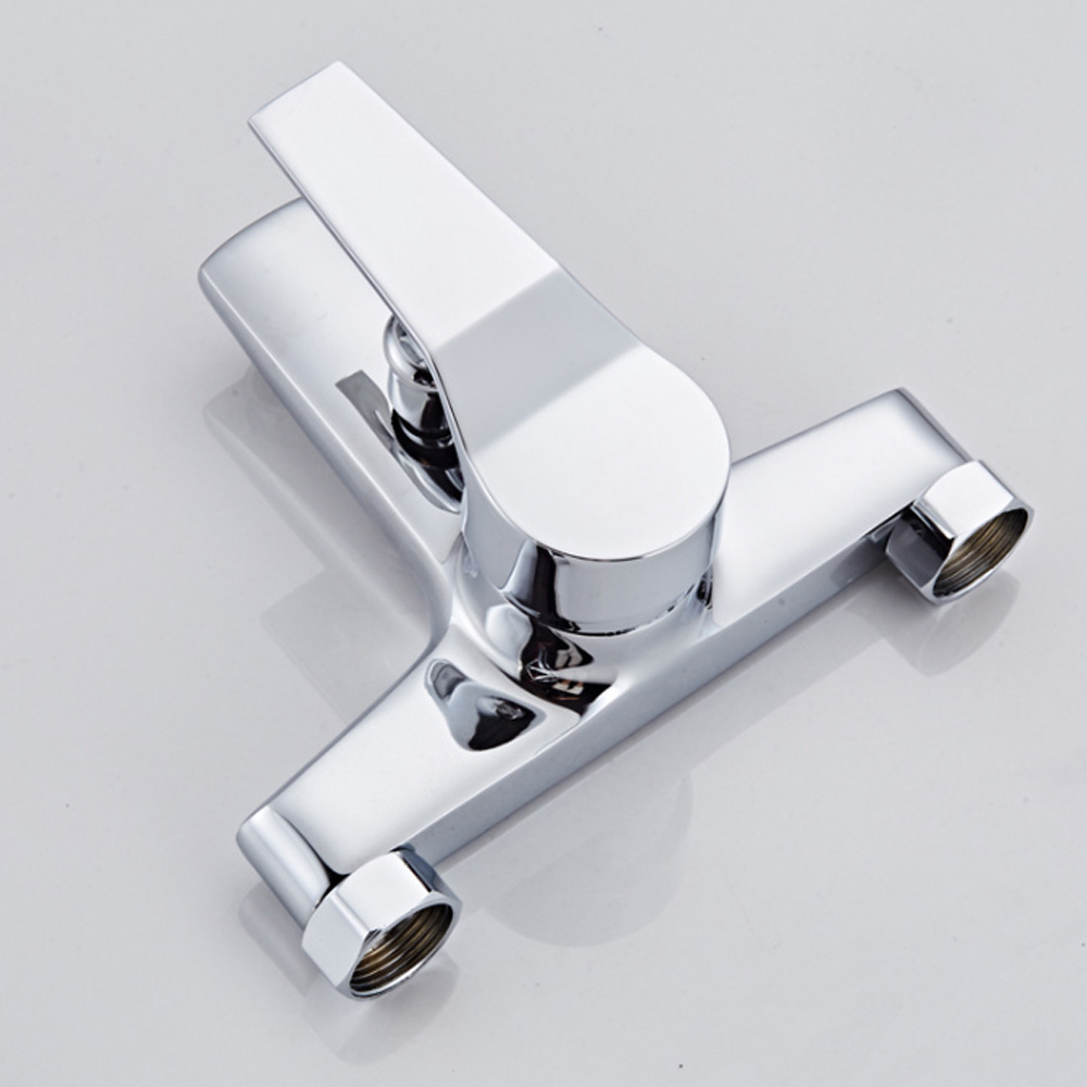 Shower tap most popular wall mounted bath tap durable water taps mixer toilet faucet brass wall mounted bathtub mixer