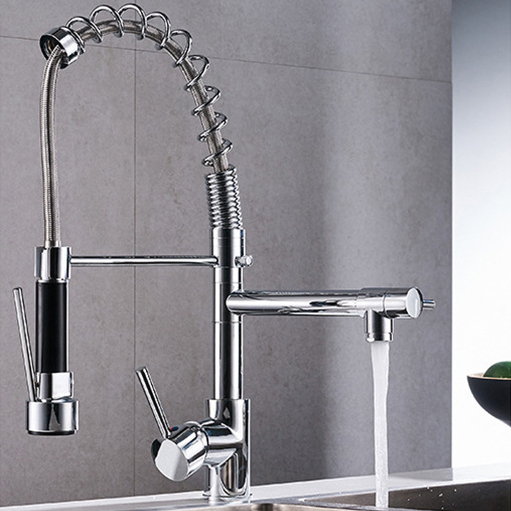 Kitchen usage hot sale most popular high quality good price sellers chromed good price pull down kitchen faucets