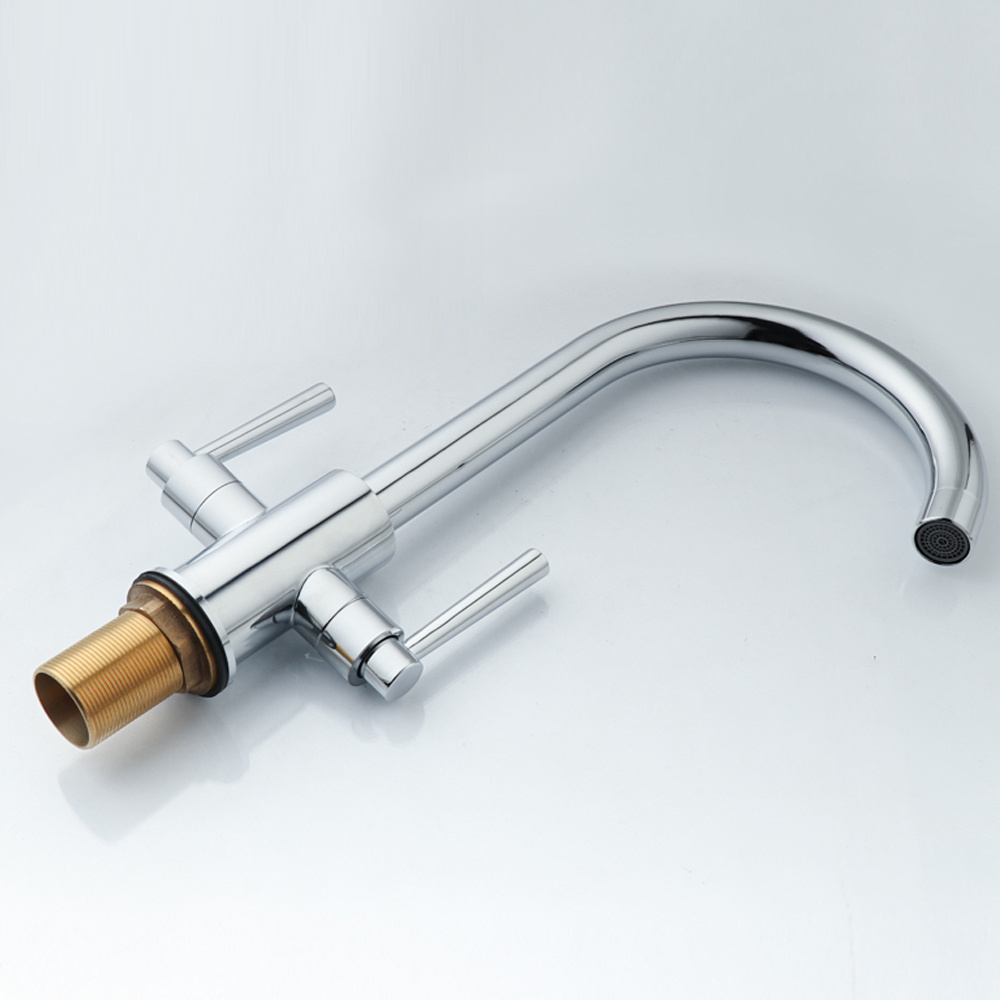 kitchen usage kitchen faucet durable sink tap most popular good price chromed silver kitchen tap faucet