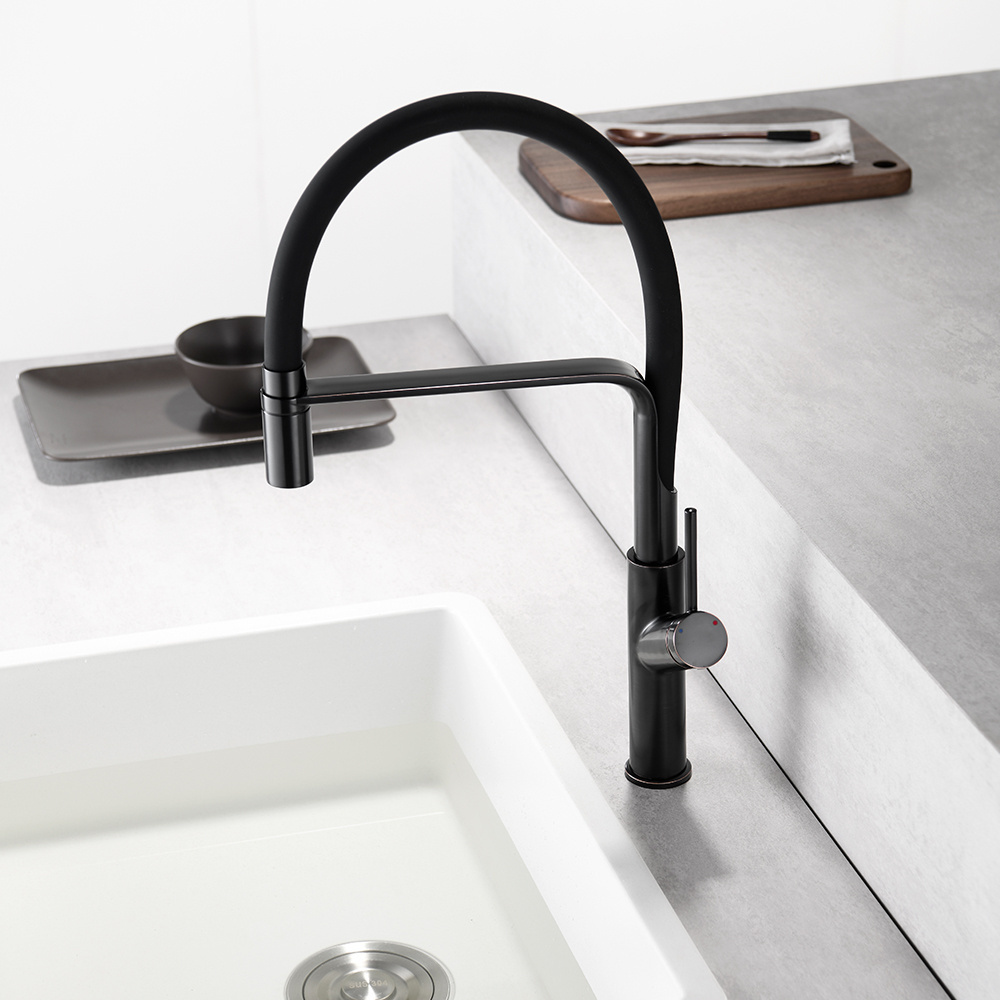 Kitchen use water faucet pull down style hot water tap on sale mixer nice price sink faucet blue black ceramic cartridge faucet