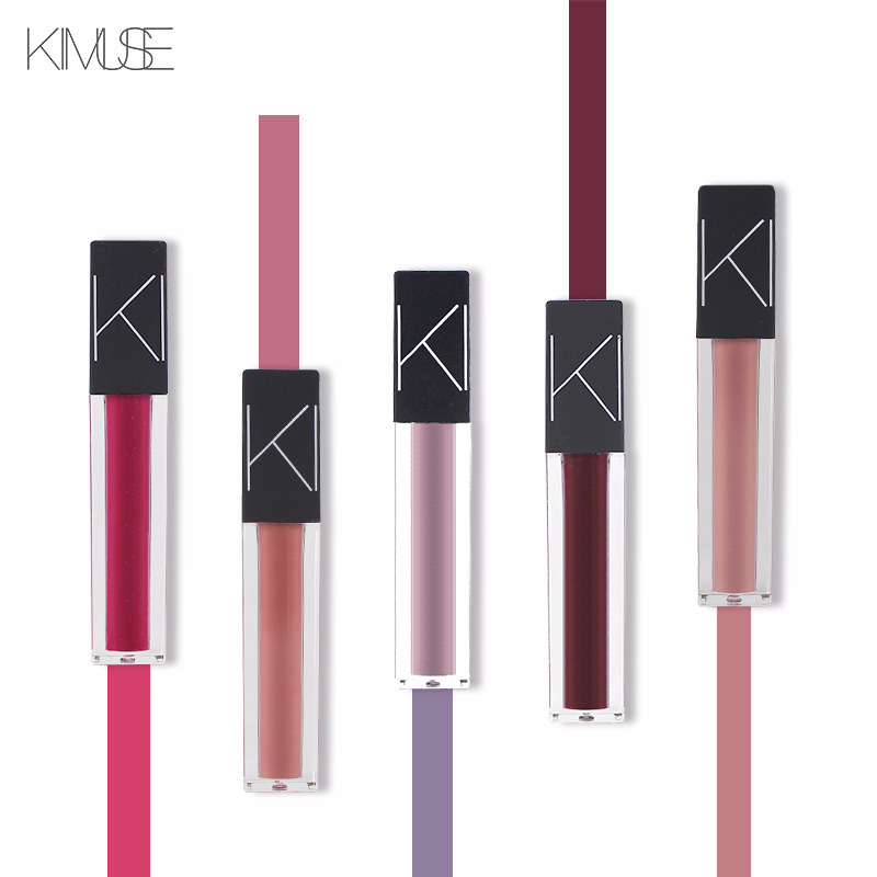 KIMUSE Brand Lipstick Lips Sexy Beauty Lasting Waterproof Lips Pigment Matte Lipstick