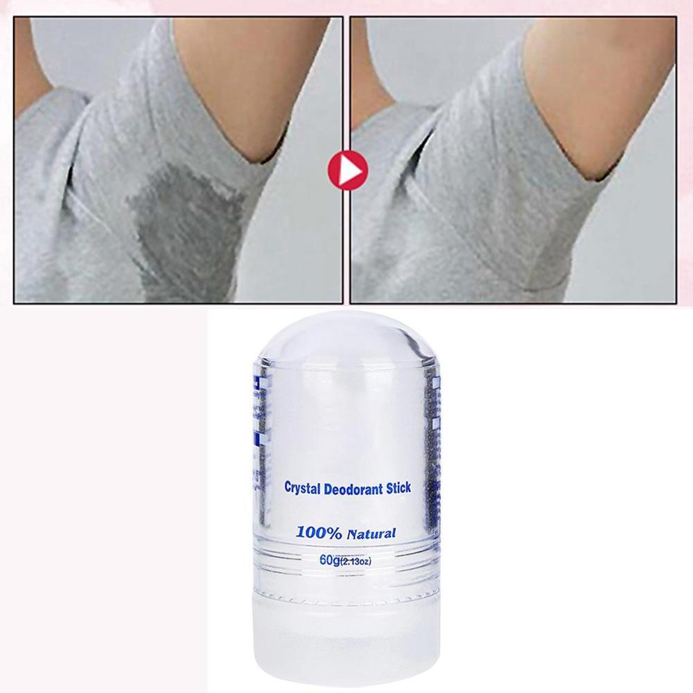 OEM 60g Crystal Deodorant Alum Stick Body Underarm Odor Remover Antiperspirant for Men and Women