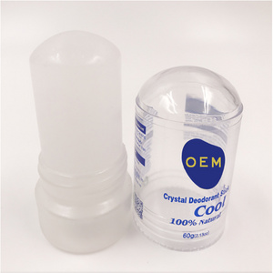 OEM 60g Alum Stick Deodorant Stick Antiperspirant Stick Alum Crystal Deodorant Underarm Removal For Women Man