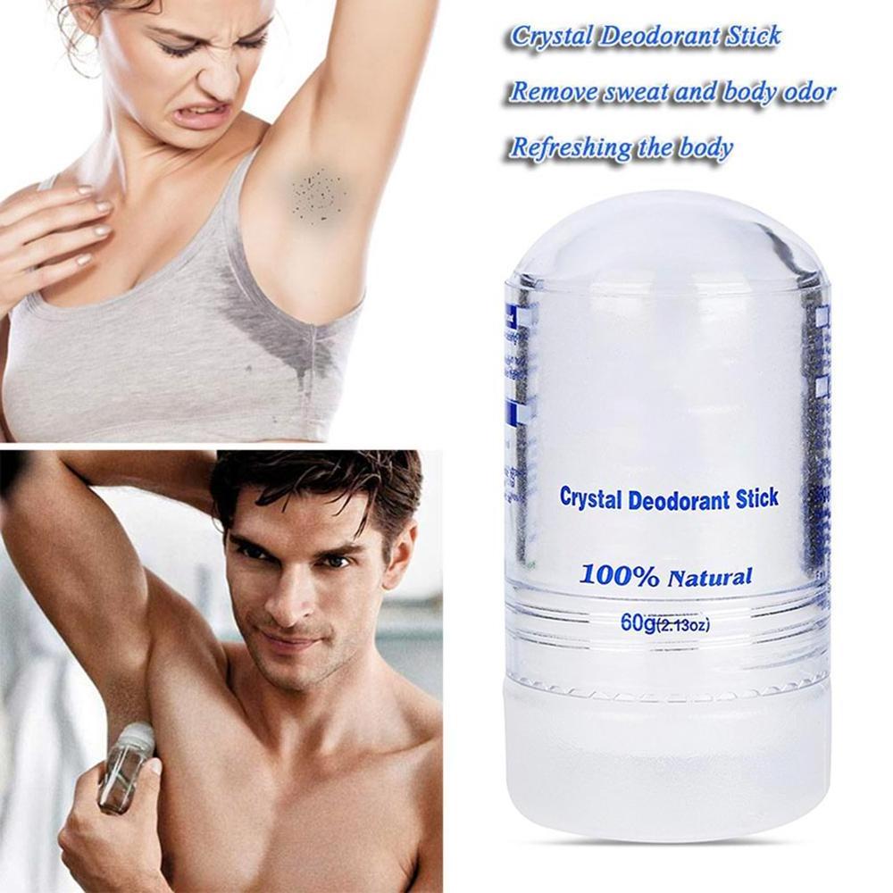 OEM 60g Crystal Deodorant Alum Stick Body Underarm Odor Remover Antiperspirant for Men and Women