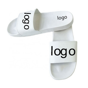 2023 Low MOQ Factory Hot Sale PVC Slippers Slides Slippers Custom Logo 3D Rubber Women Slide Footwear Rubber Slide