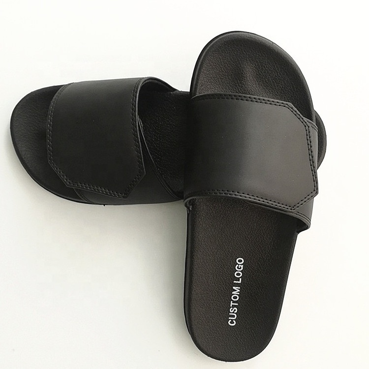 Men Sandals Simple style Adjust Strap Slide Sport Slip on EVA Slippers