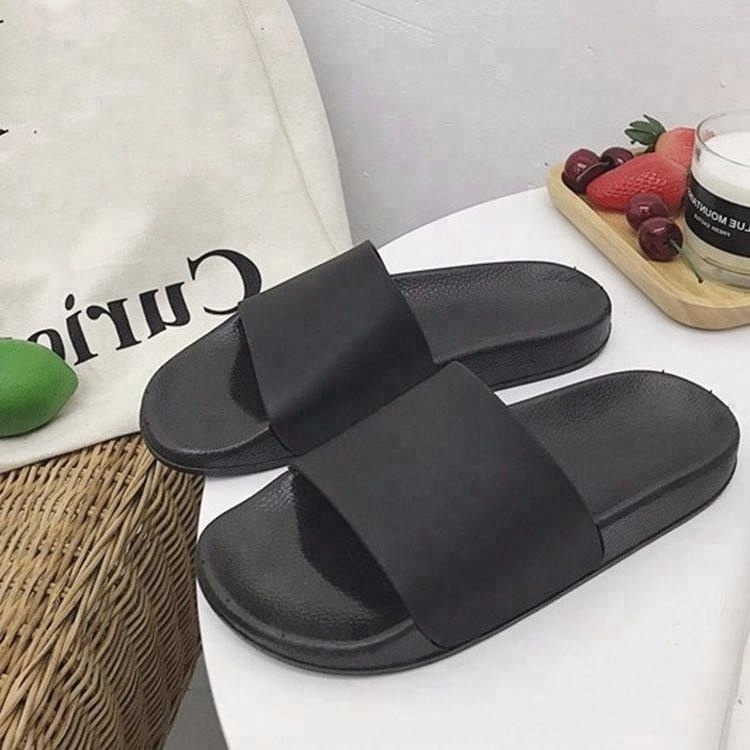 Ladies shoes 2018 summer beach sandal wholesale blank slipper slide sandals