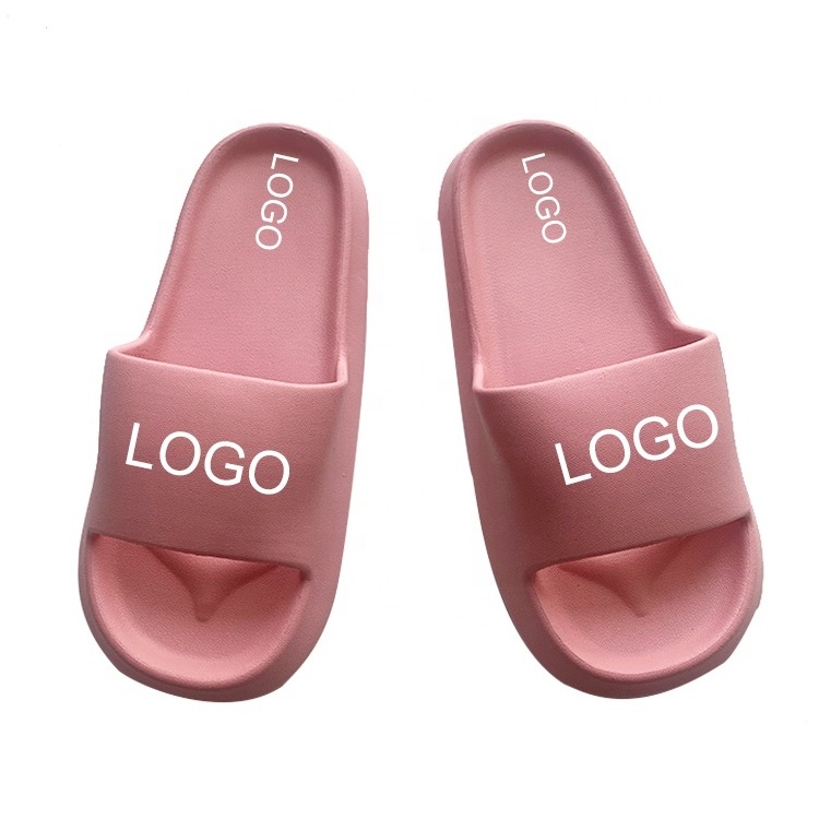 Thailand wholesale new brand custom slippers for men EVA indoor and outdoor fashion bathroom LOGO custom OEM slippers