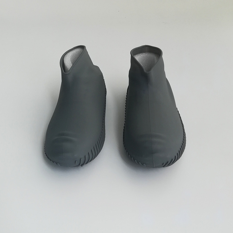 Anti slip Silicone Rubber rain boots Socks Safety Shoe Covers durable flexible silicone rain shoe cover