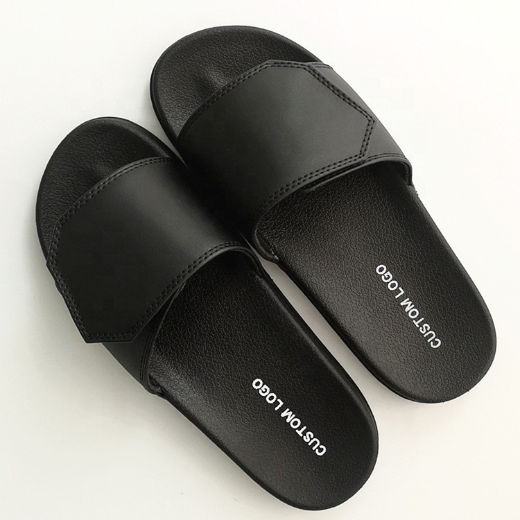 Men Sandals Simple style Adjust Strap Slide Sport Slip on EVA Slippers