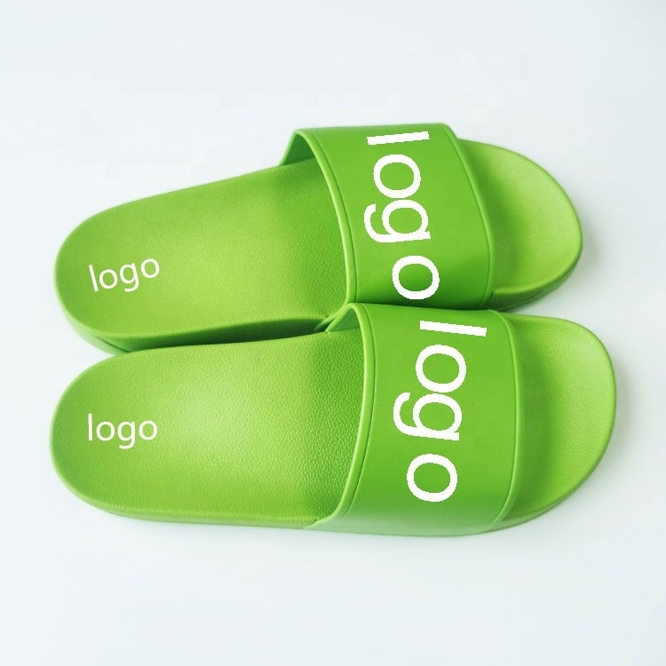 2023 Thailand hot sale unisex custom color sandals slippers outdoor design logo sliders anti-slip beach slippers for men