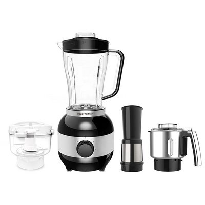 Happy Partner OEM Blender Mixer Juicer Cup Smoothie Electric Juicer Blender Multipurpose Mixer