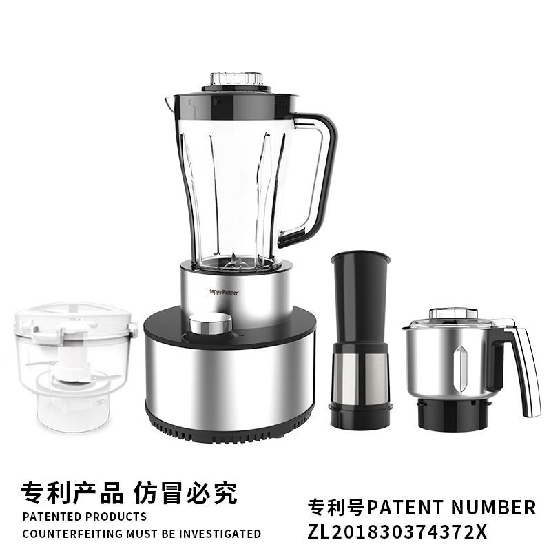 Happy Partner 2024  Soup Maker High Speed Heating Magic Juicer Food Blender 4 in 1 Blender