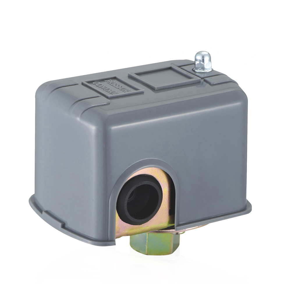 Pressure switch mechanical pressure control for water pumps