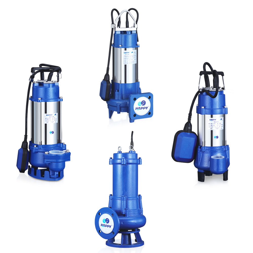 1.5kw 2.2kw submersible sewage water pumps for dirty water