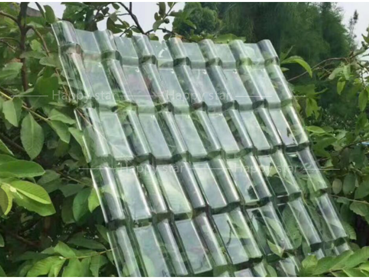 Fiberglass spanish roof chinese FRP photopermeability flat roof tiles light transparent pvc tile roofing corrugated sheet