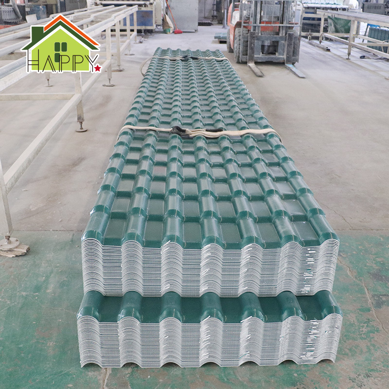 35 years life time easy install ASA coated plastic synthetic resin roof tile