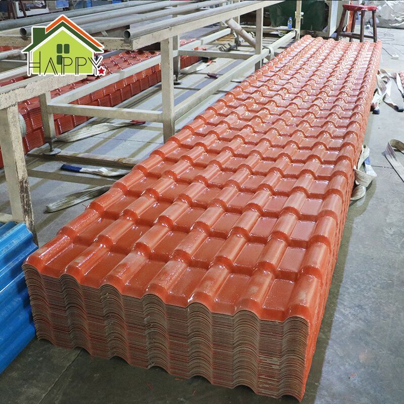 south america hot sales Roofing Tile Roof Sheets Corrugated Trapezoidal Plastic Material ASA PVC