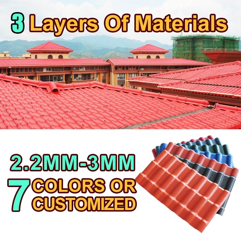 New building materials asa upvc pvc colored plastic roofing sheets double roman roof tiles prices roof tiles prices in philippin