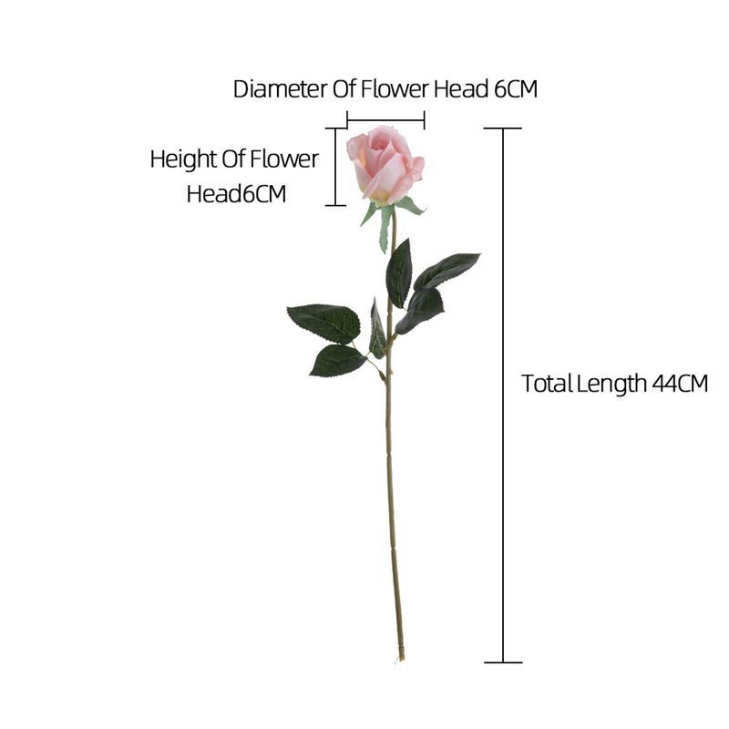 Wholesale Real Touch Artificial Flower Moisturizing Rose White Faking Rose Bud Single Stem For Home Weeding Decoration