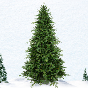 Factory Direct Wholesale Collapsible Hinged Cheap Best Quality Artificial Christmas Tree Rbol Arbol De Navidad Denso Xmas Pvc