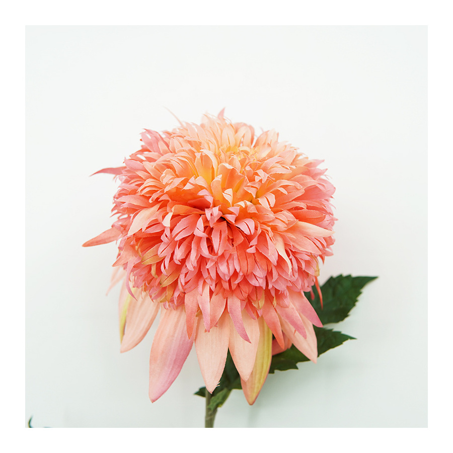 Hot Sales Guangdong Manufacturer Premium Real Touch Faux Flower Artificial Snowball Chrysanthemum Flowers