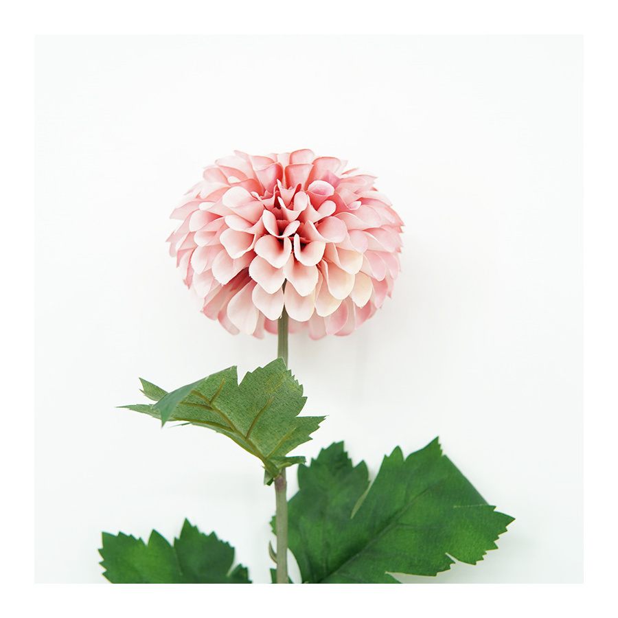 Hot Sales Guangdong Manufacturer Premium Real Touch Faux Flower Artificial Snowball Chrysanthemum Flowers