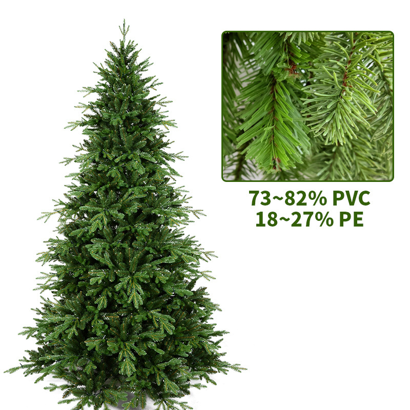 Factory Direct Wholesale Collapsible Hinged Cheap Best Quality Artificial Christmas Tree Rbol Arbol De Navidad Denso Xmas Pvc