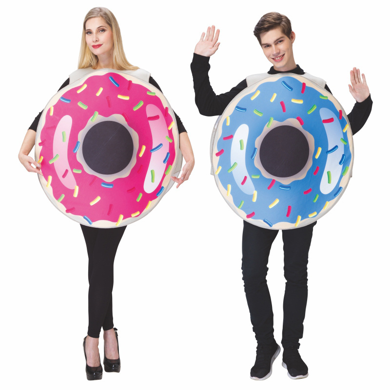 Cosplay Halloween Kids Cupcake Party Costume Fancy Dress Up Double Sided Ice Cream Costumes For Unisex Child Girls