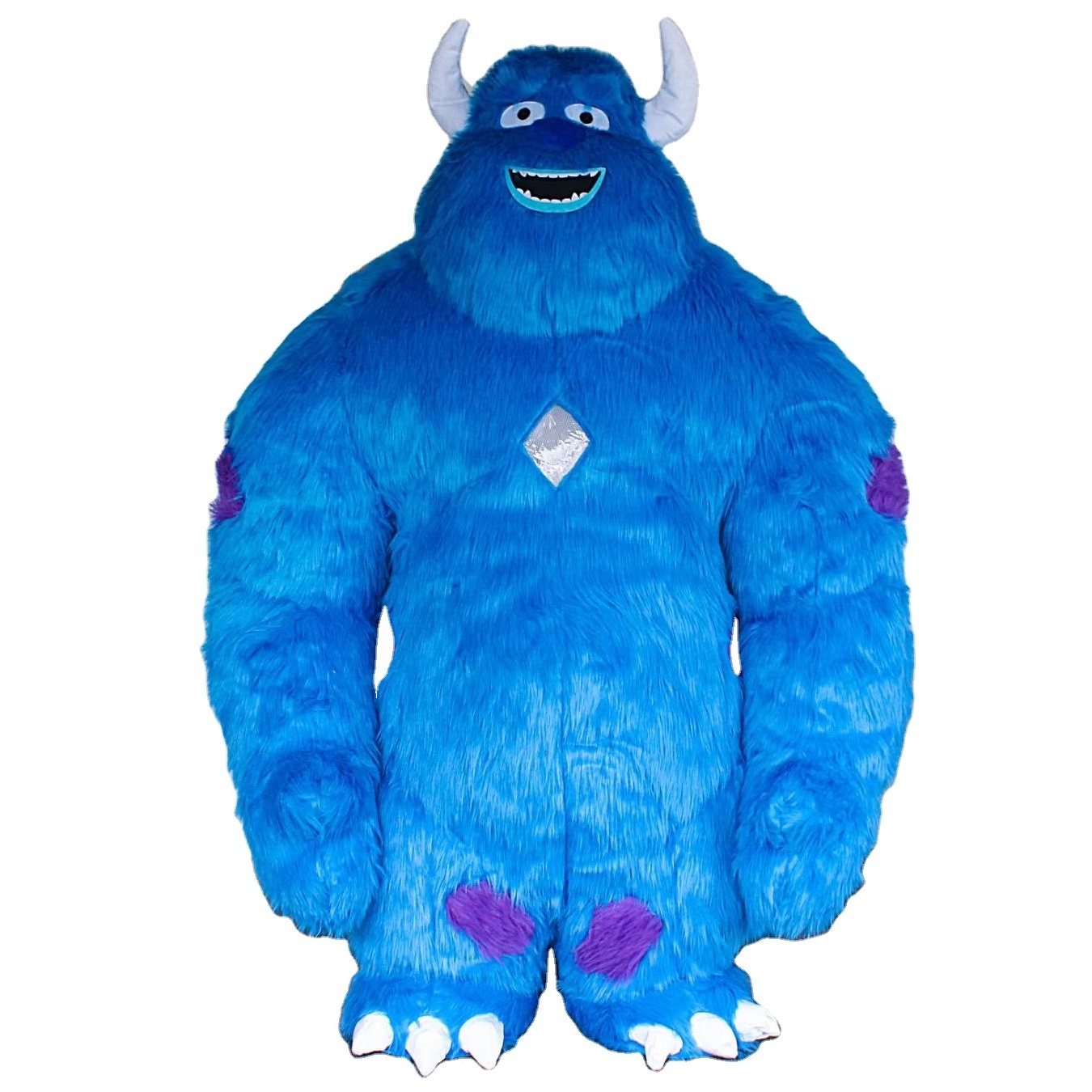 2.6m giant big large inflatable mascot costume adult sully monsters inc costume