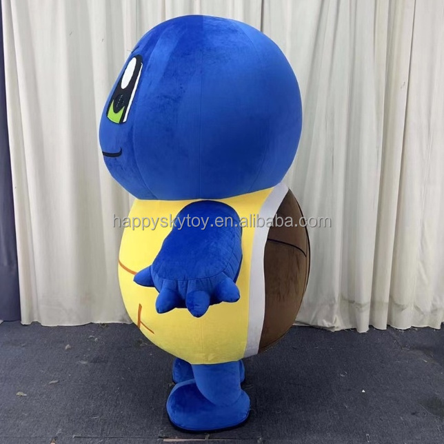 Turtle Inflatable Mascot Costume Cartoon Character Cosplay Turtle Mascot Costume For Adults