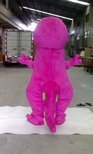 Cheap wholesale barney and friends mascot costume cartoon character for adult