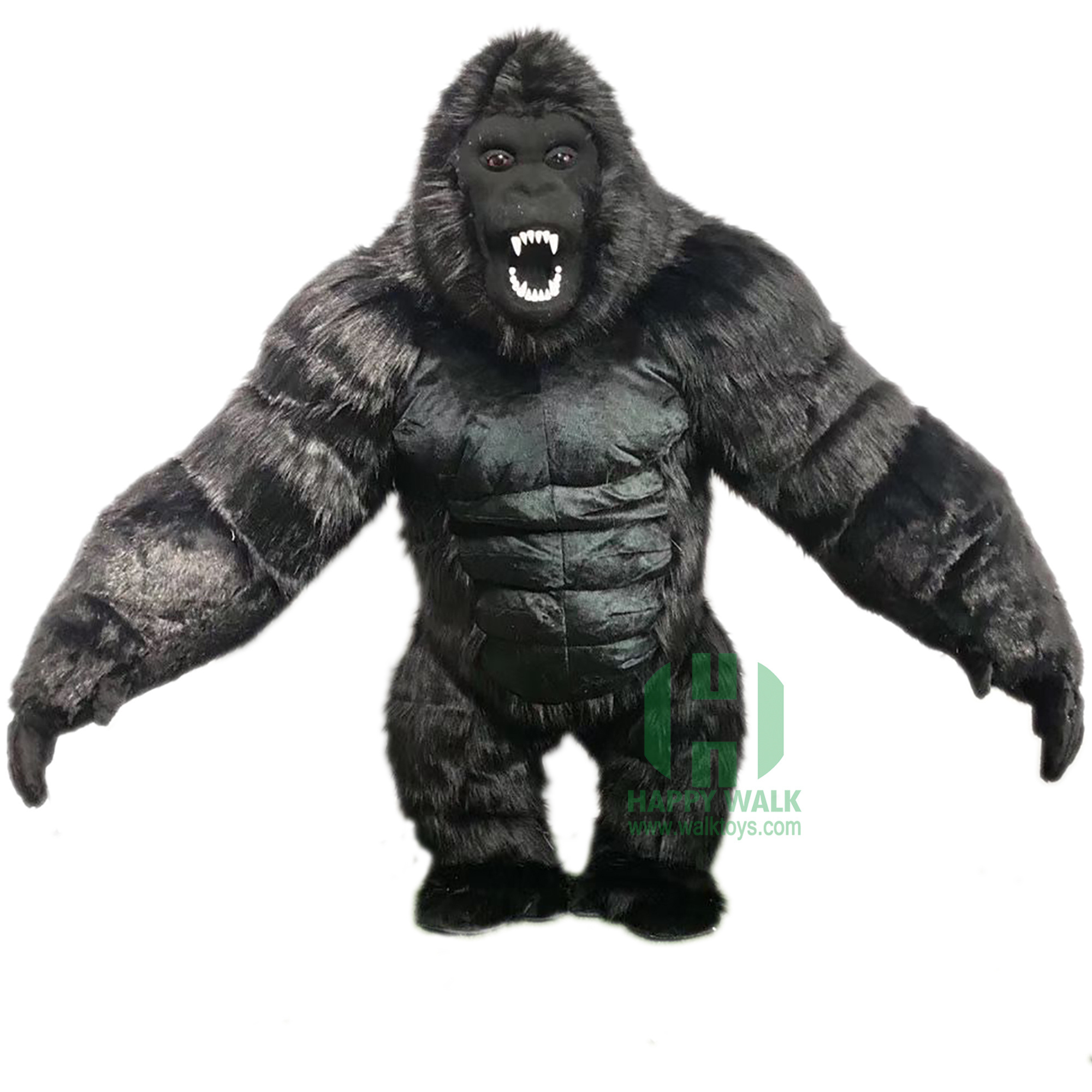 2.6M Realistic King Kong Monkey Gorilla Inflatable Mascot Costume