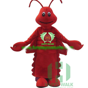 Cartoon Cosplay shrimp Giant Animal Mascot-Costume -custom mascot costume for adult with low moq