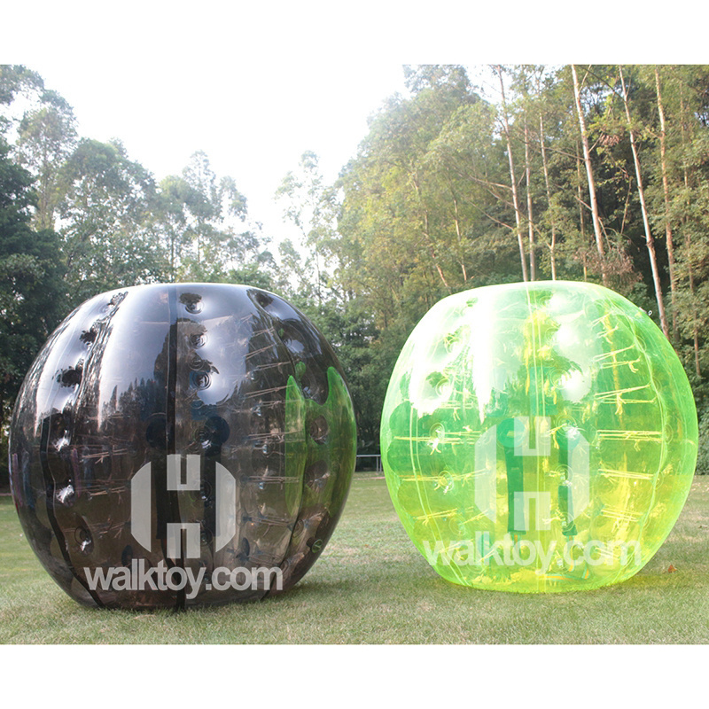 Inflatable soccer ball/ bumper ball/ bubble ball human sized giant plastic balls for sale