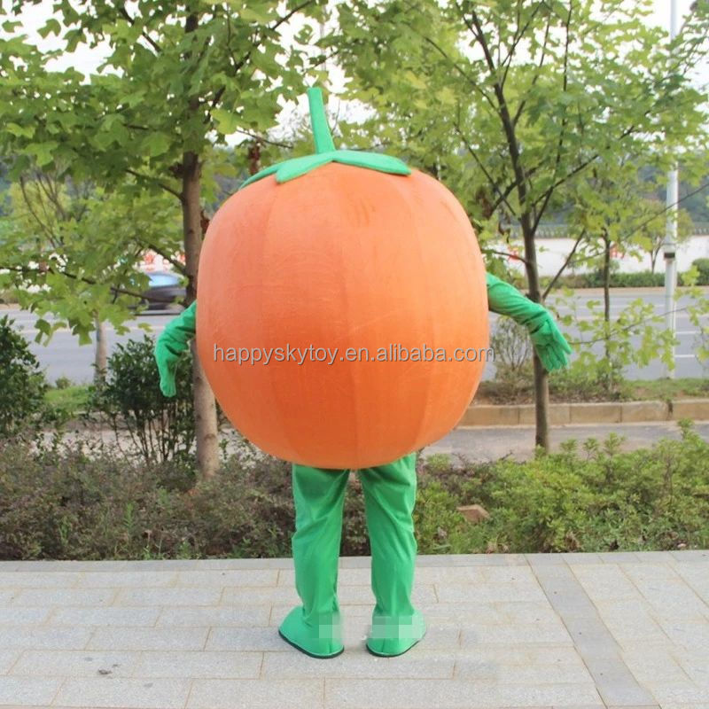 Halloween festival party dressing cosplay pumpkin mascot costume walking performance custom mascot costume