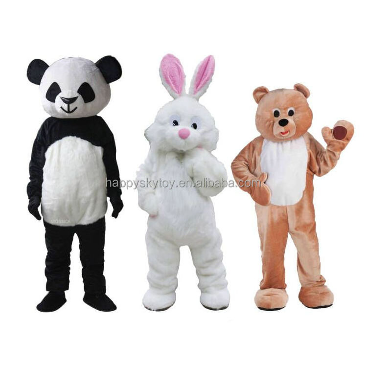 Adult Fancy Dress Halloween Easter Party Cartoon costume rabbit Mascot Costume